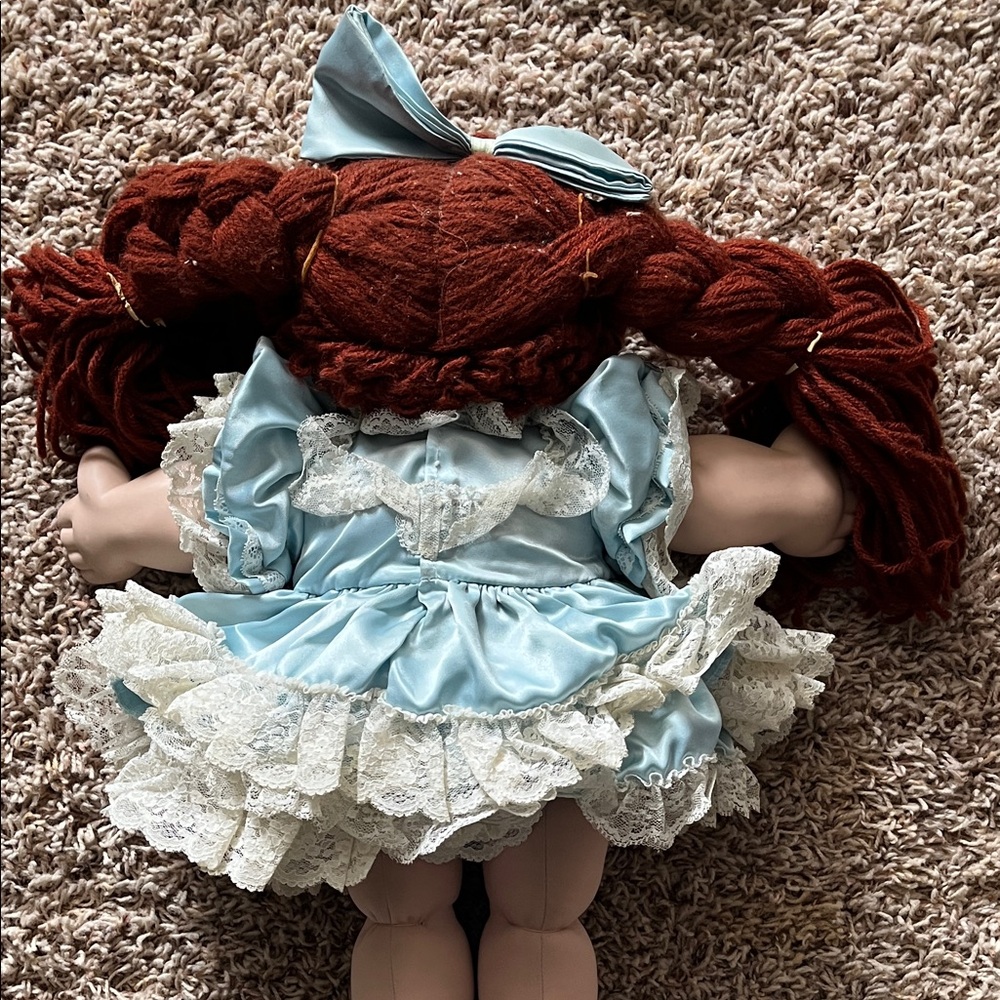 Cabbage Patch Kids Doll with Blue Dress - Picture 3 of 5